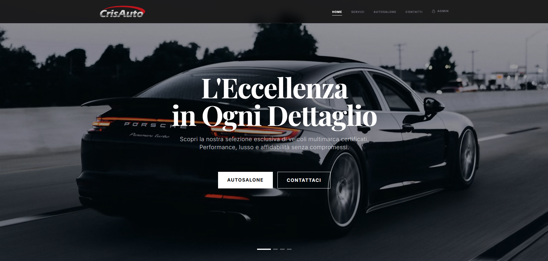 Anteprima sito Cris Auto Concessionaria